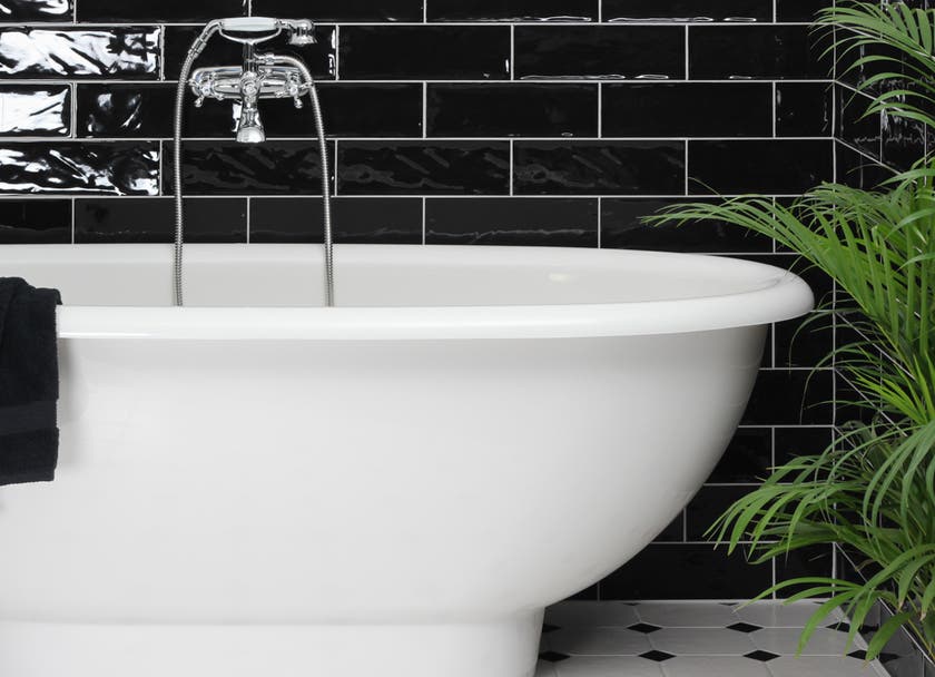 Village Svart blank 10x30