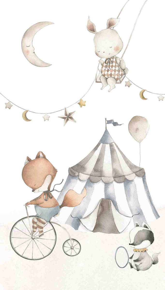 Midbec Tapeter - Kids World 2 Väggmotiv