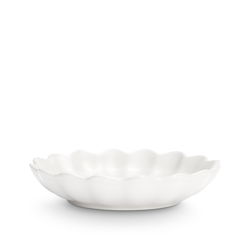 Oyster Skål 24cm Vit