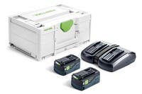 Laddpaket SYS 18V 2x5,0/TCL 6 DUO
