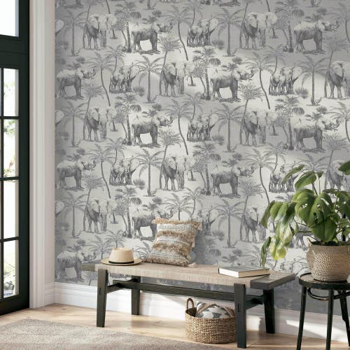 Safari Elephant Charcoal