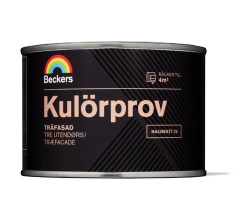 Kulörprov Träfasad 0,45 L Valfri kulör