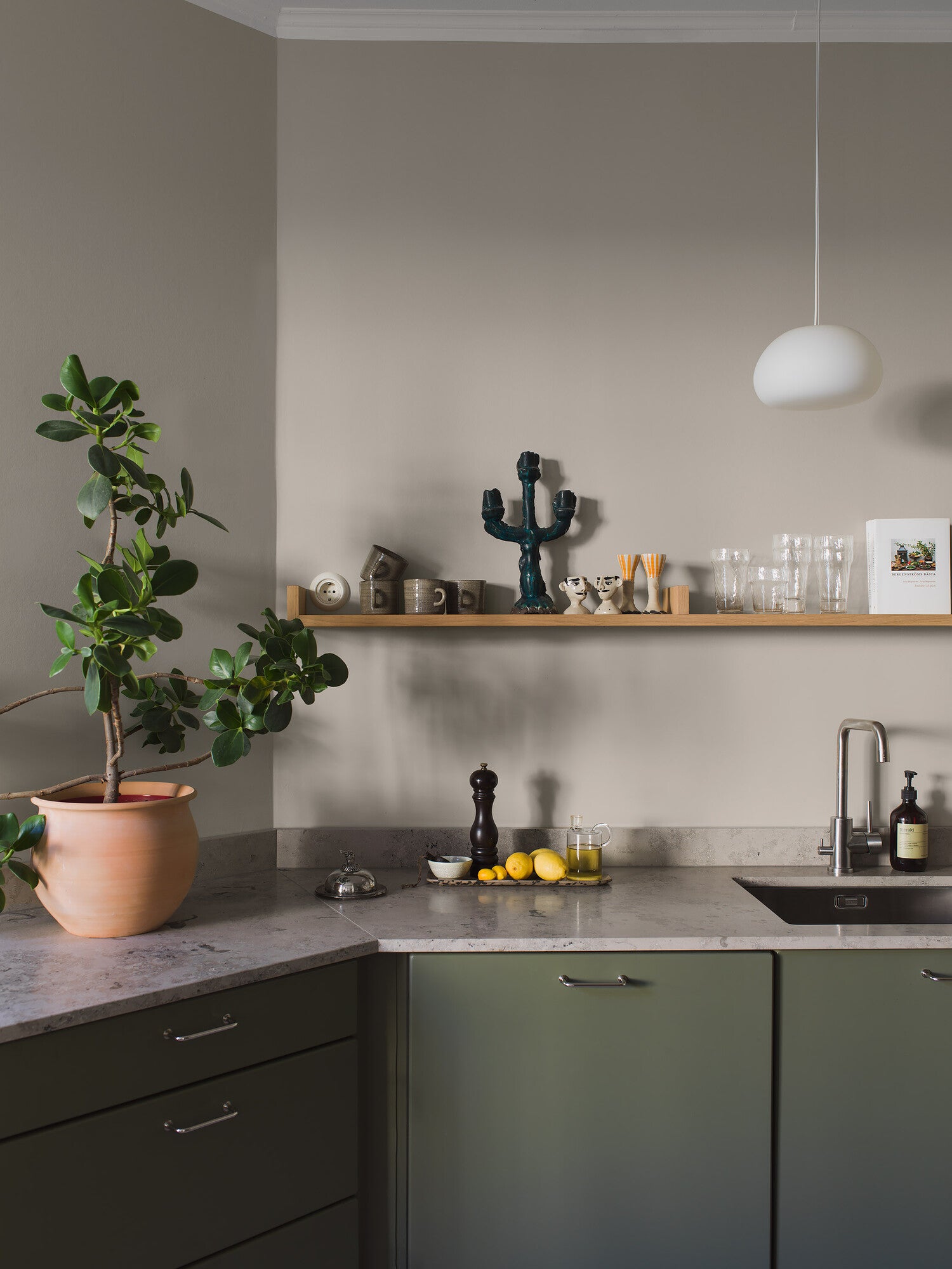 Boråstapeter - Light Clay