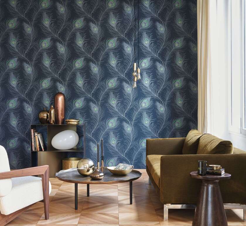 REVUE BLEU PETROLE / VERT ANNEES FOLLES