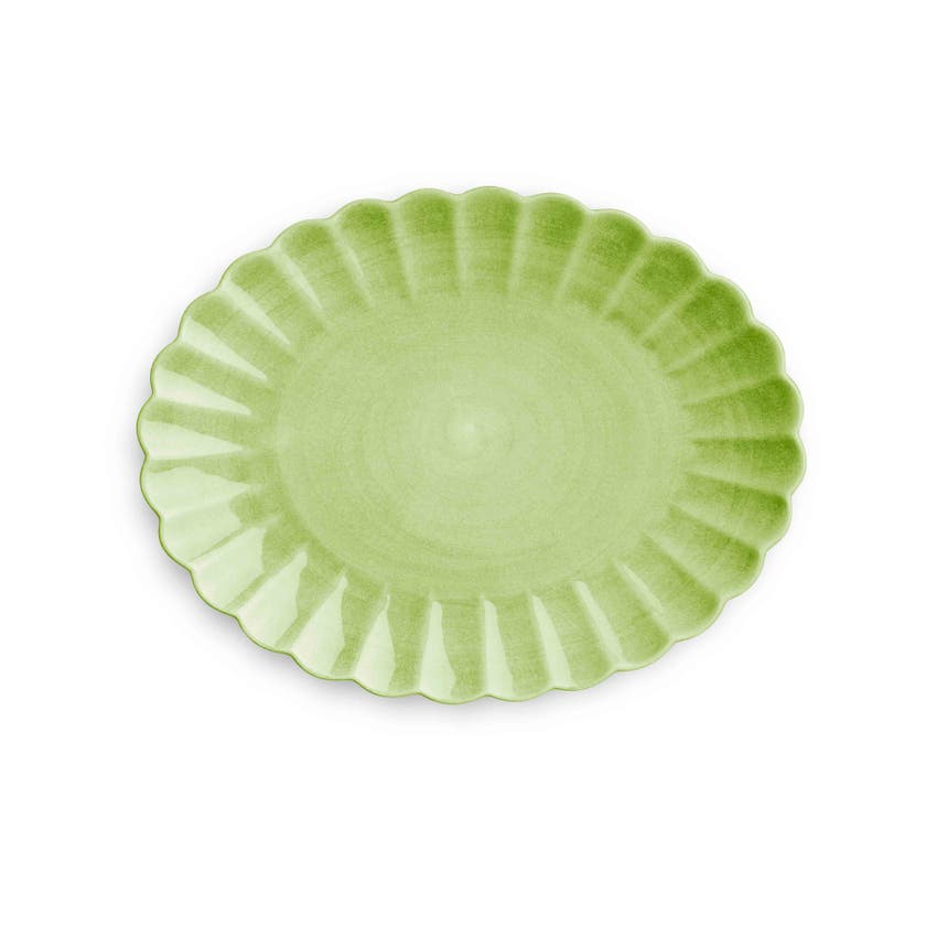 Oyster Fat 35 x 30 cm Grön