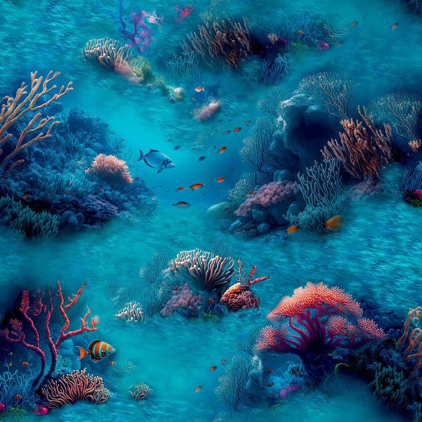 Under The Sea Blue