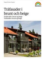 Färgkarta Träfasader i brunt och beige