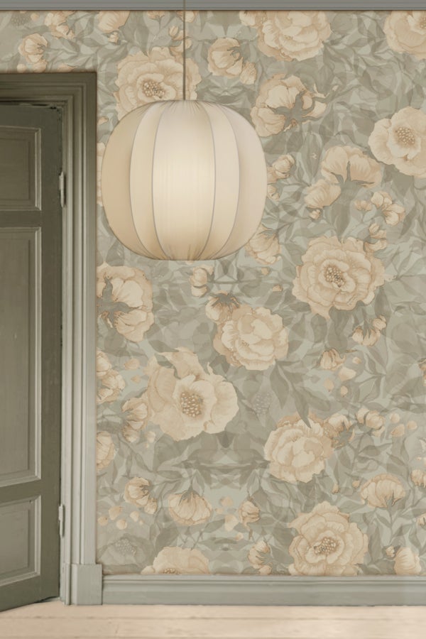 Poppies for Marlene Tender Green MM-0201