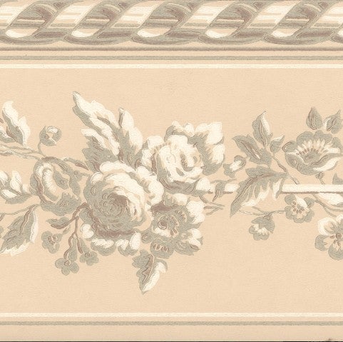 Lim & Handtryck - Versailes - Torv/lindblomsgrön B11-56