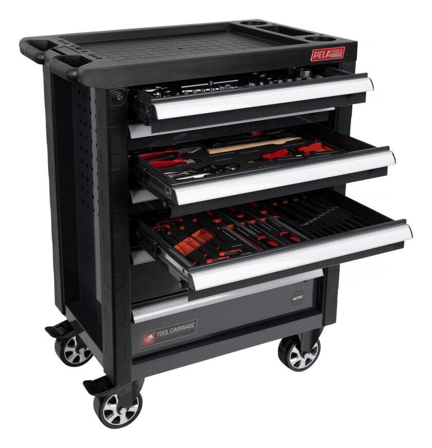 Verktygsvagn inkl.verktyg 277 delar