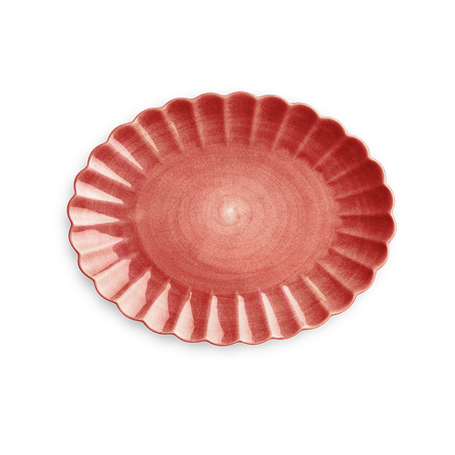 Oyster Fat 35 x 30 cm Röd