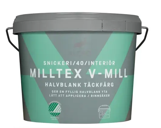 Milltex V-Mill blank - 3L - Valfri mörk kulör