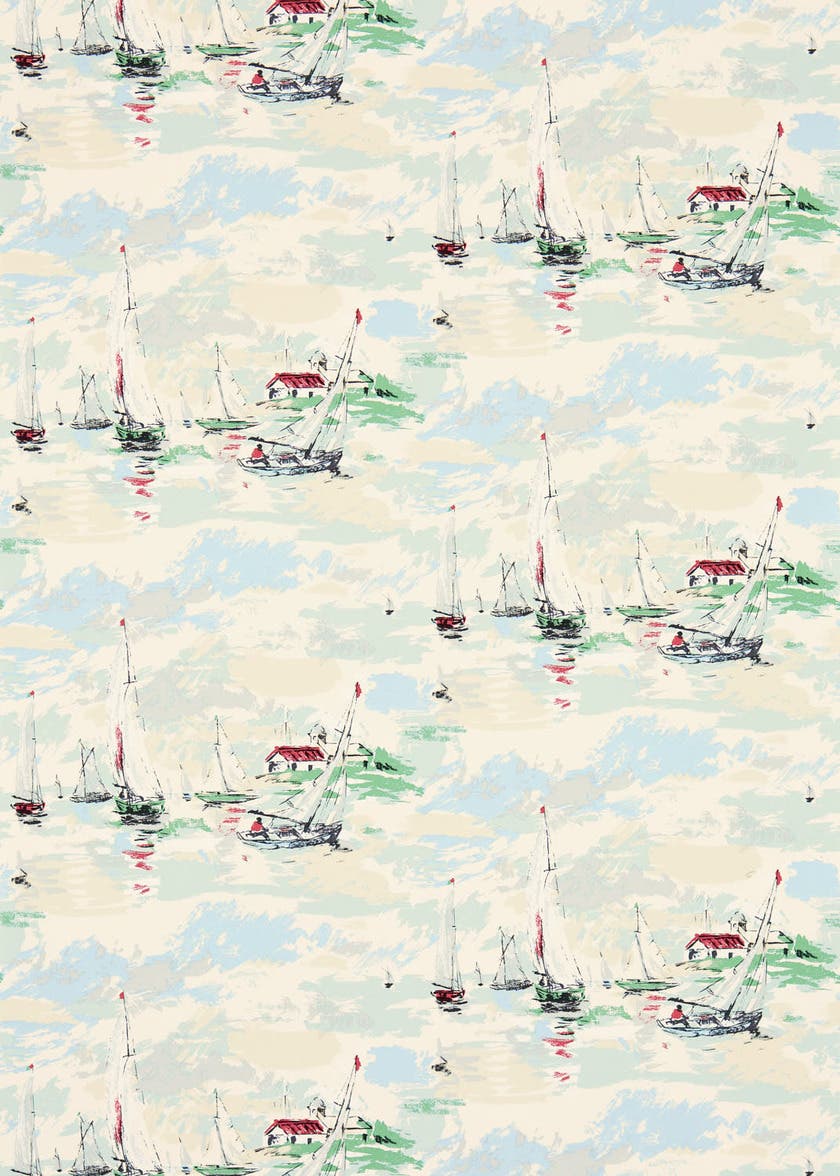 Sail Away Sea Green Sanderson One Sixty Wallp