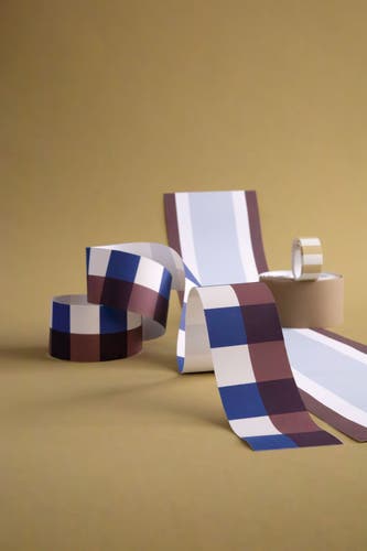 Casadeco - La Charmante Bleu Outreme Galons & Frises