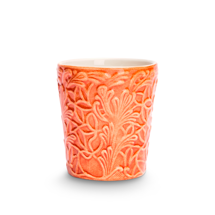 Lace Mugg 30 cl Orange