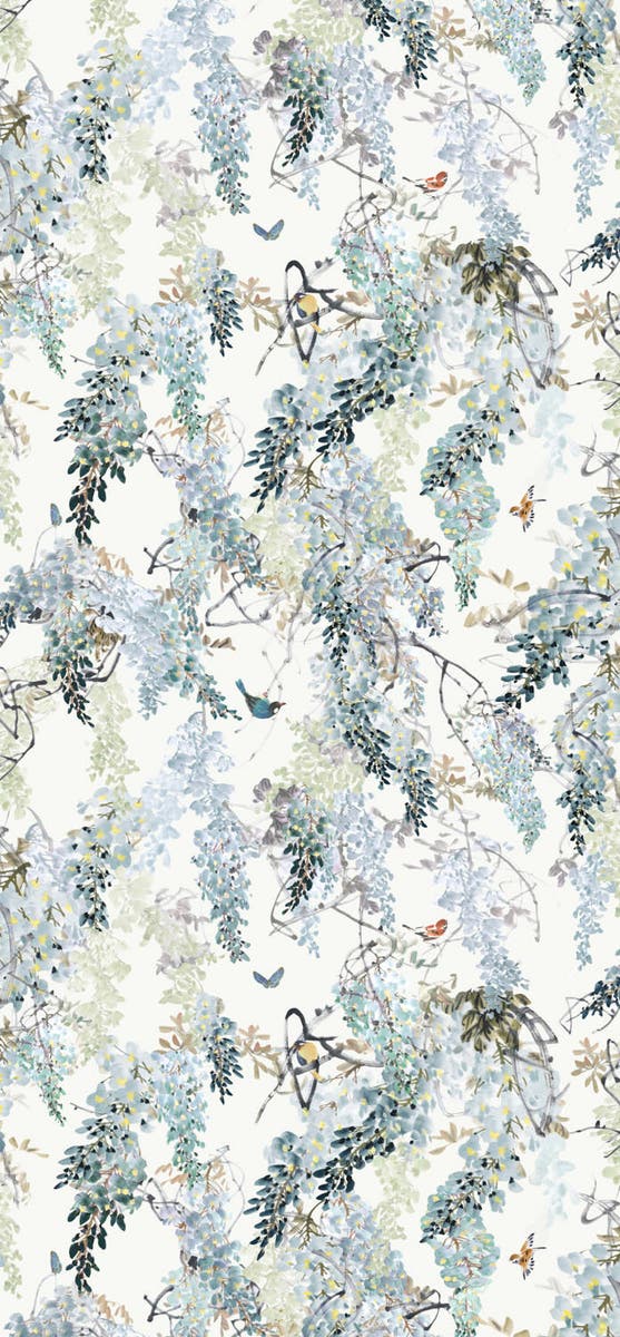 Sanderson - Wisteria Falls Aqua