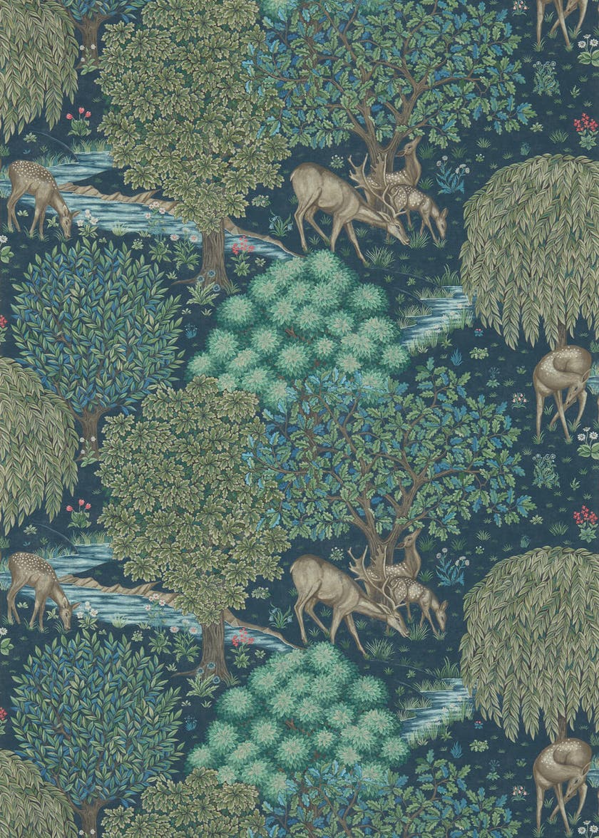 Morris & Co - The Brook Dark Blue Morris 160th Anniversary