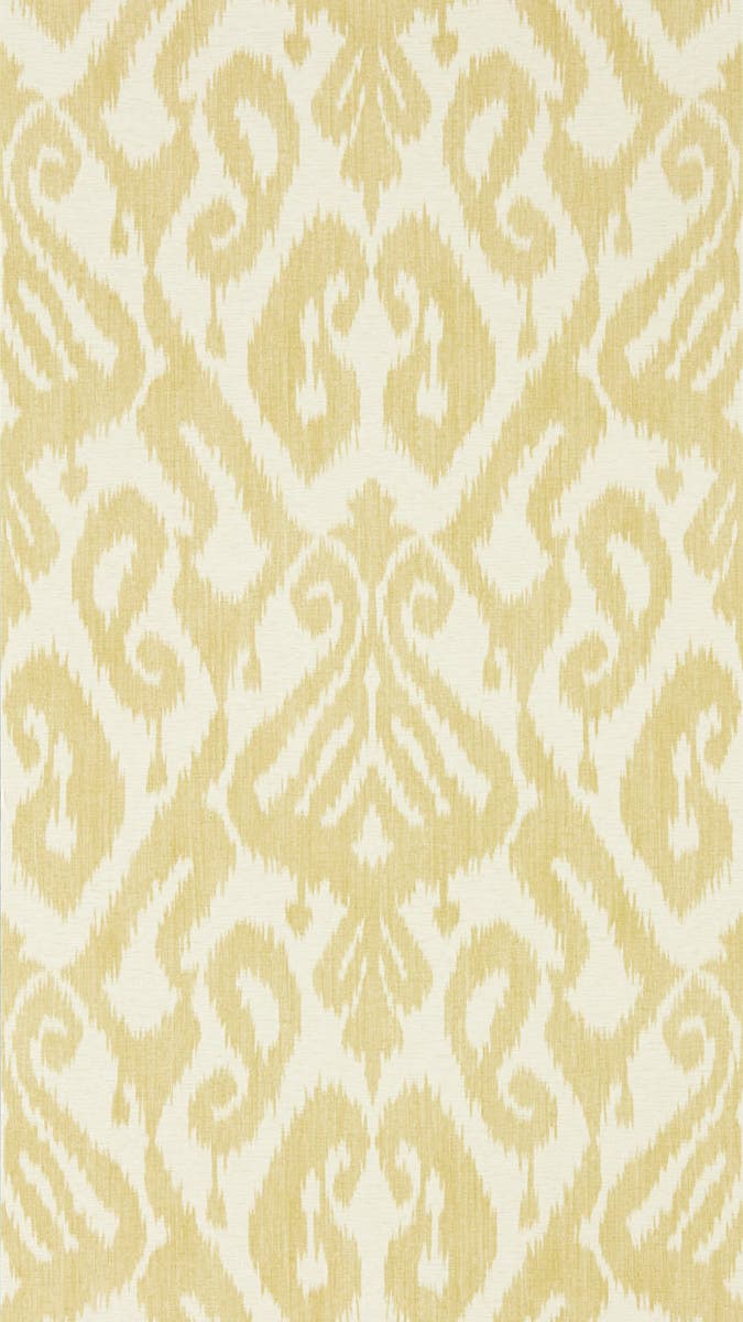 Sanderson - Kasuri Caraway Caspian Wallpapers