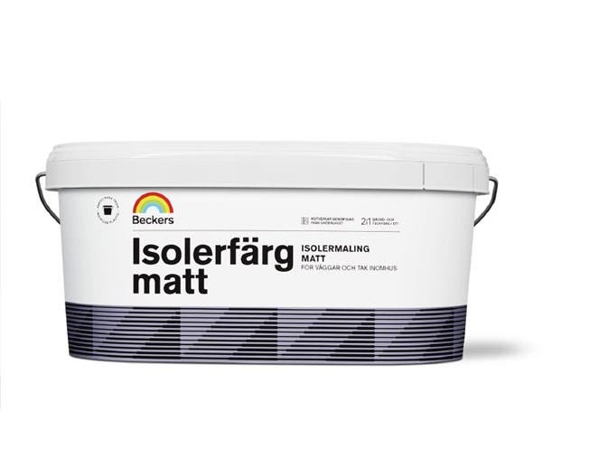 Isolerfärg Matt 4 L Vit