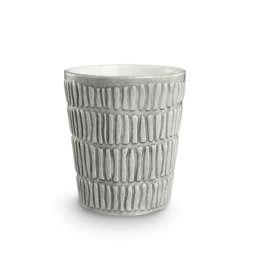 Stripes Mugg 30 cl Grå
