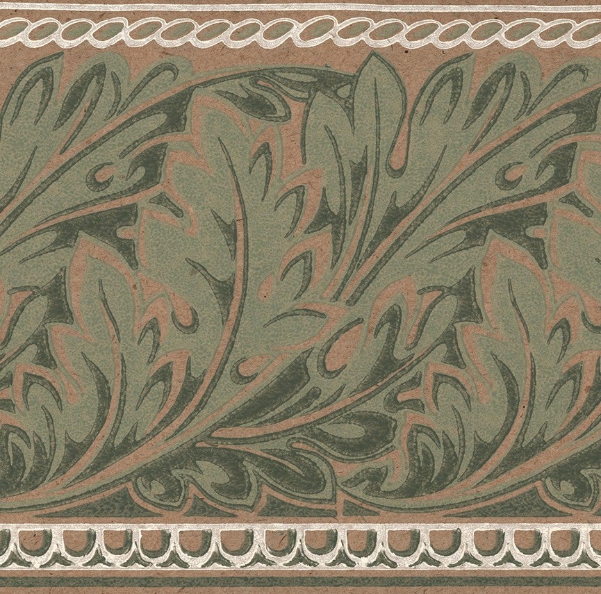 Lim & Handtryck - Viktoria II - Kvist/Grön B14-54