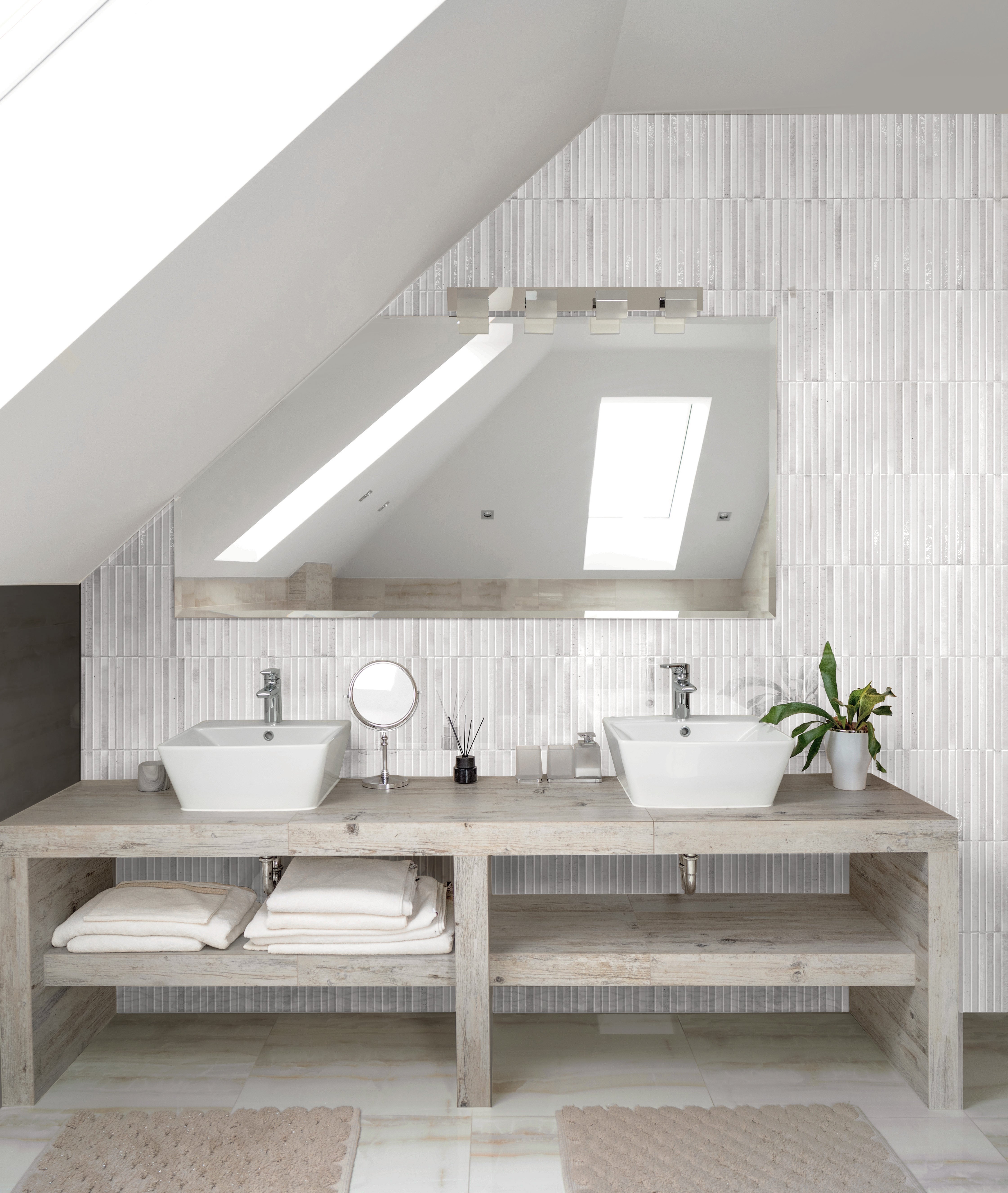 Pigalle Milk stavmosaik 12,5x25