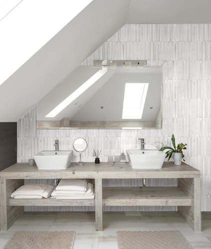 Pigalle Milk stavmosaik 12,5x25