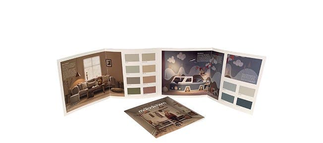 Caparol Färgkarta Målade hem med Maria Kingsley II