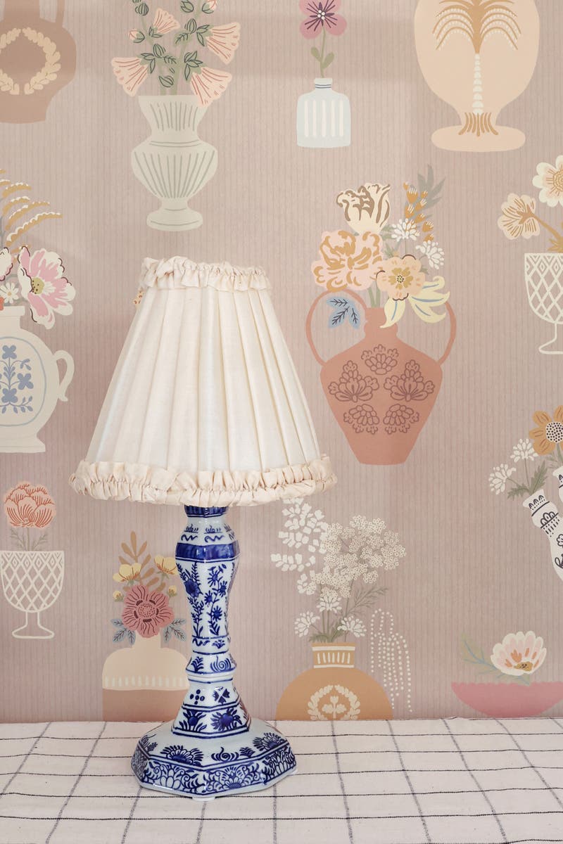 Majvillan - Floral Daiquiri Veil Merino Brown