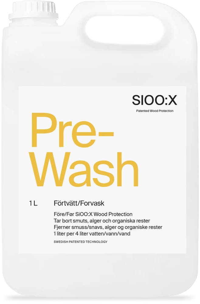 Sioo:X Pre-Wash - 1L