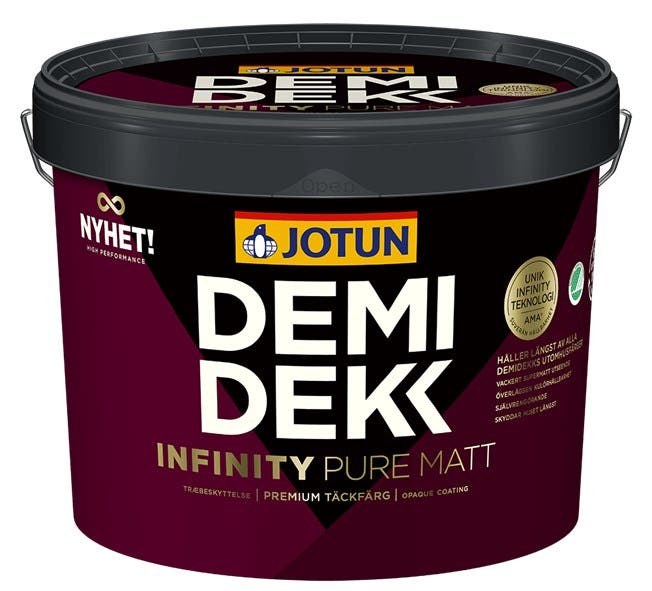 Demidekk Infinity Pure Matt 9 L Valfri kulör