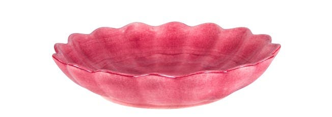 Oyster Skål 24cm Rosa