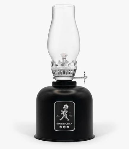 Fotogenlampa Svart/Silver