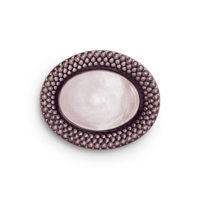 Bubbles Tallrik 20 x 16 cm Plommon