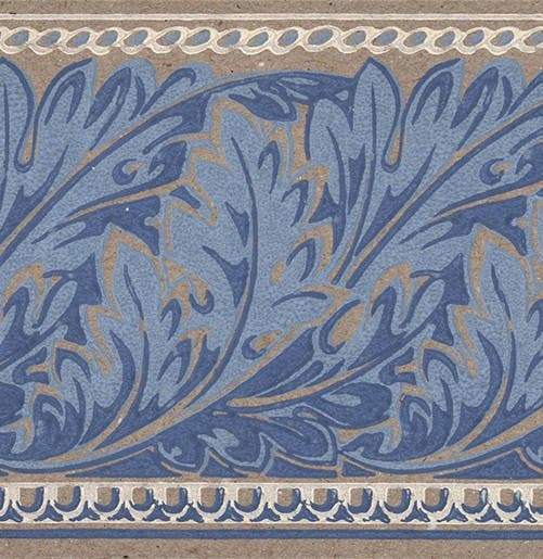 Lim & Handtryck - Viktoria II - Kvist/Blå B14-40