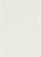 Pure Acorn Chalk/Silver Morris Pure Wallpapers