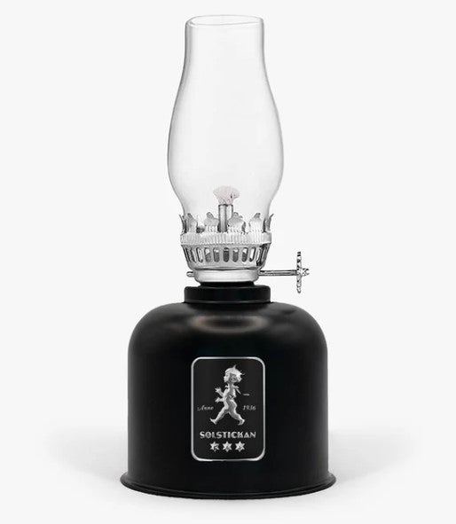 Fotogenlampa Svart/Silver