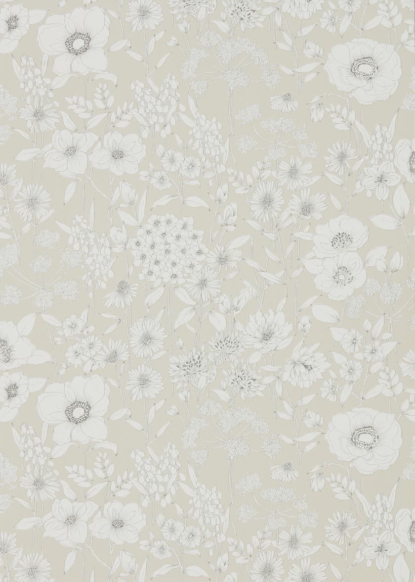 Sanderson - Maelee Linen Potting Room Wallpapers