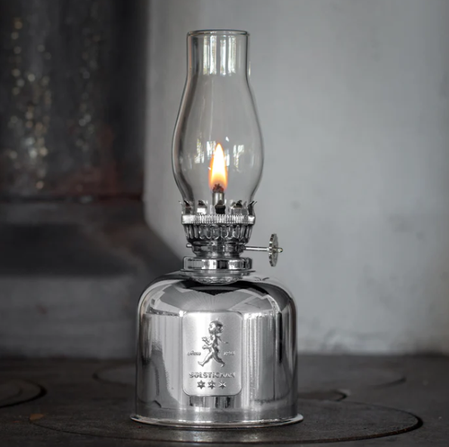 Fotogenlampa Silver