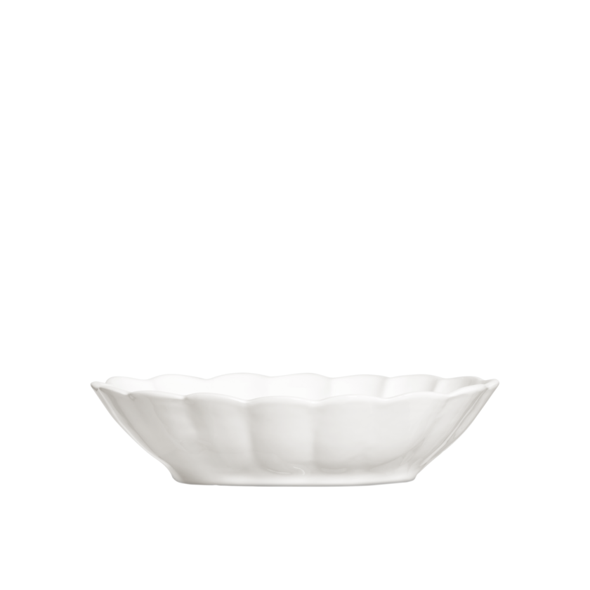 Oyster Skål 23x18 cm Vit