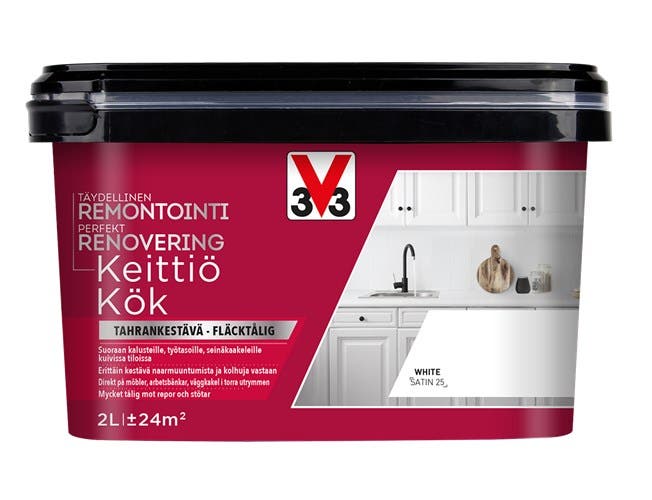 Perfekt Renovering Kök Satin 0.75L White