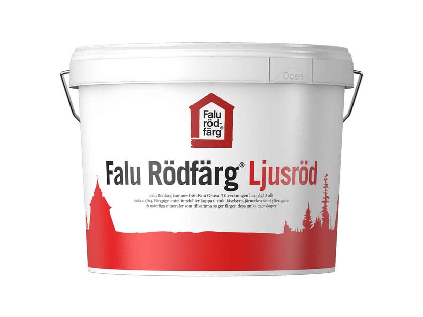 Falu Rödfärg Original Ljusröd 10L