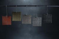 Grid Square Red Golvabia Textilgolv