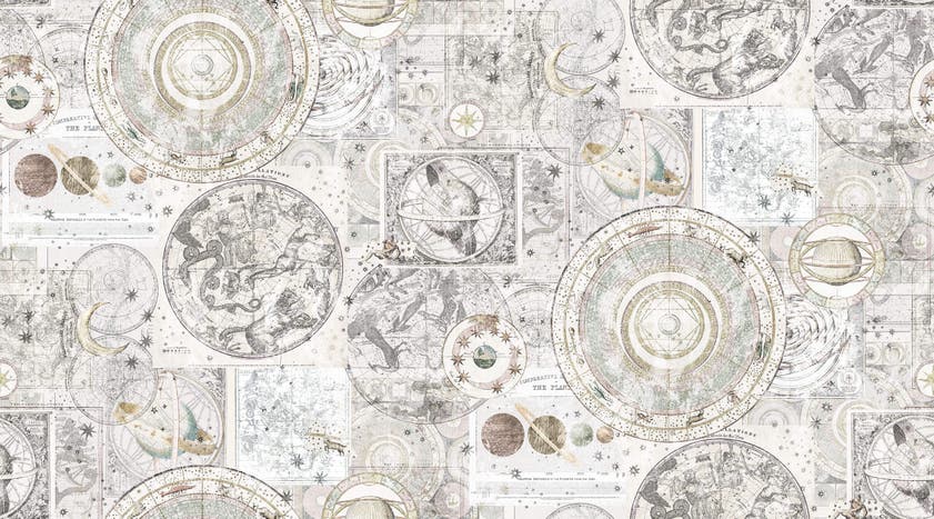 Boråstapeter - Vintage Star Map