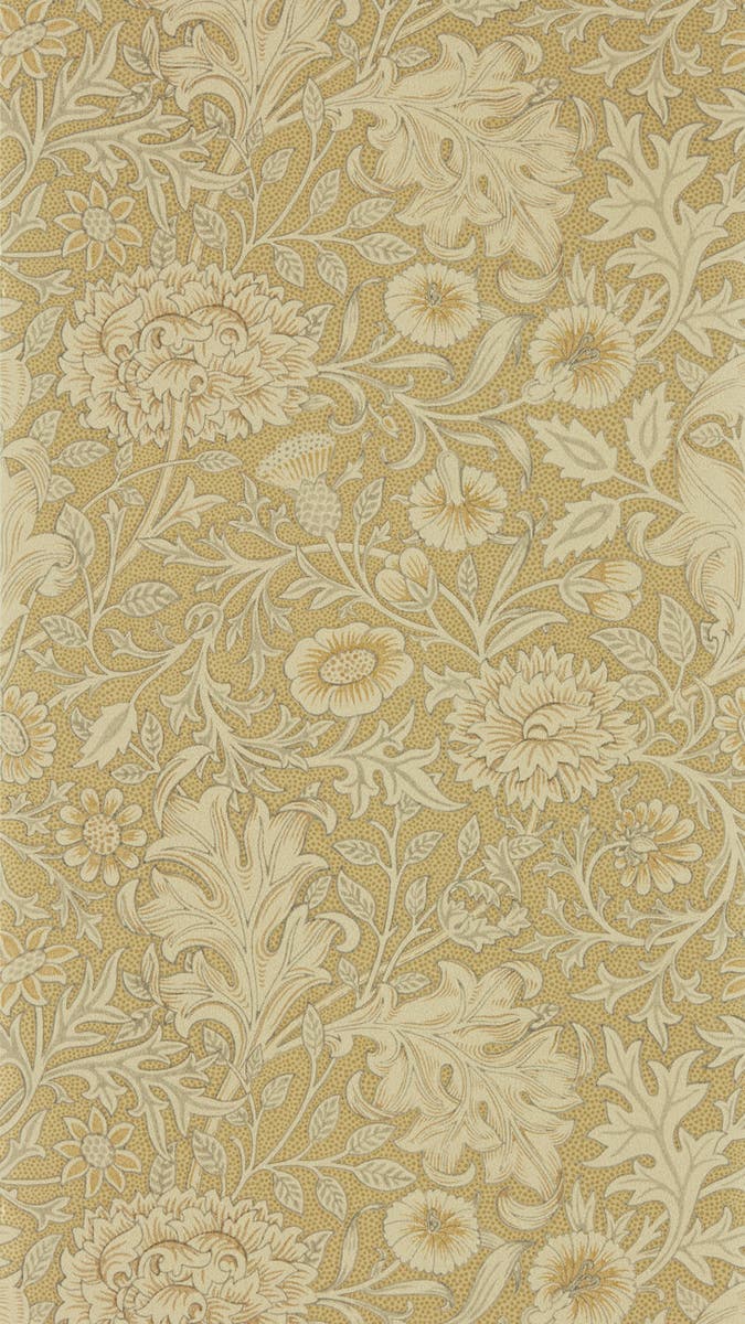 Morris & Co - Double Bough Antique Gold Melsetter Wallpapers