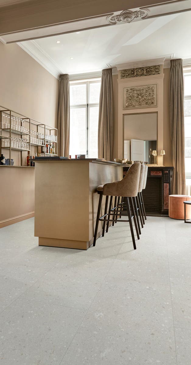 Eifel Ljusgrå 45x90