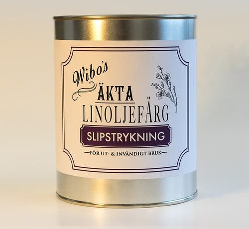 Linoljefärg Slipstrykning 3 L Vit