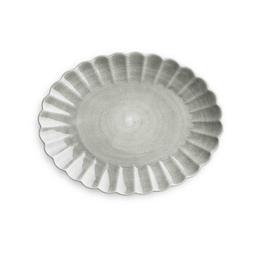 Oyster Fat 35 x 30 cm Grå
