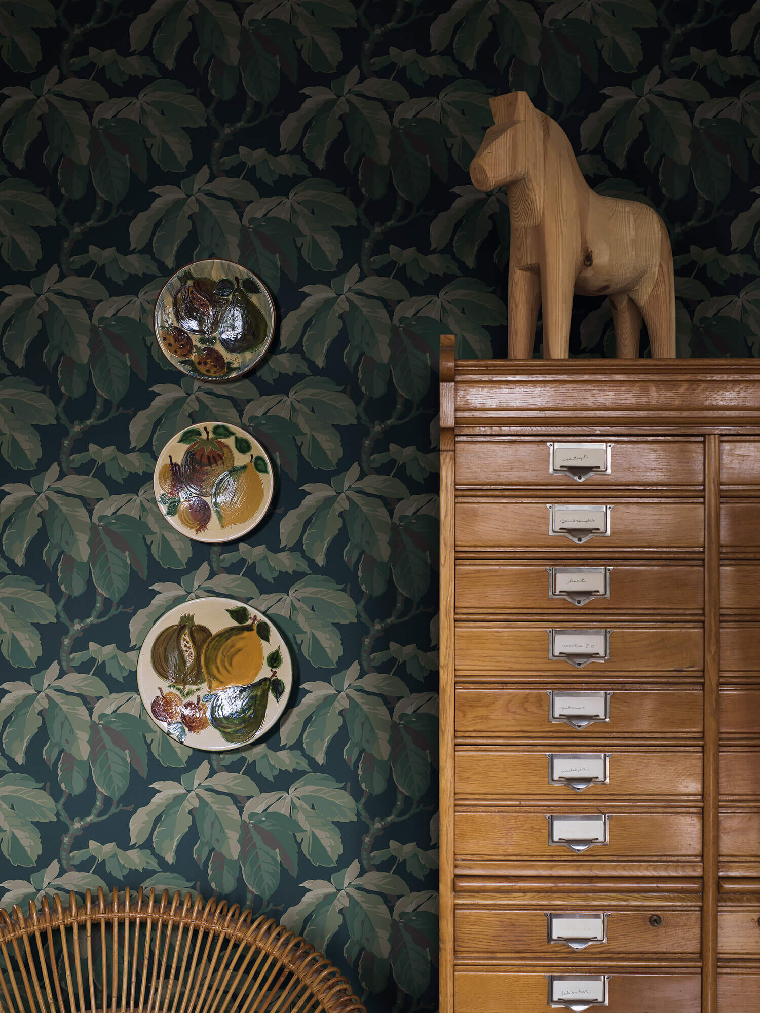 Boråstapeter - Kastanj