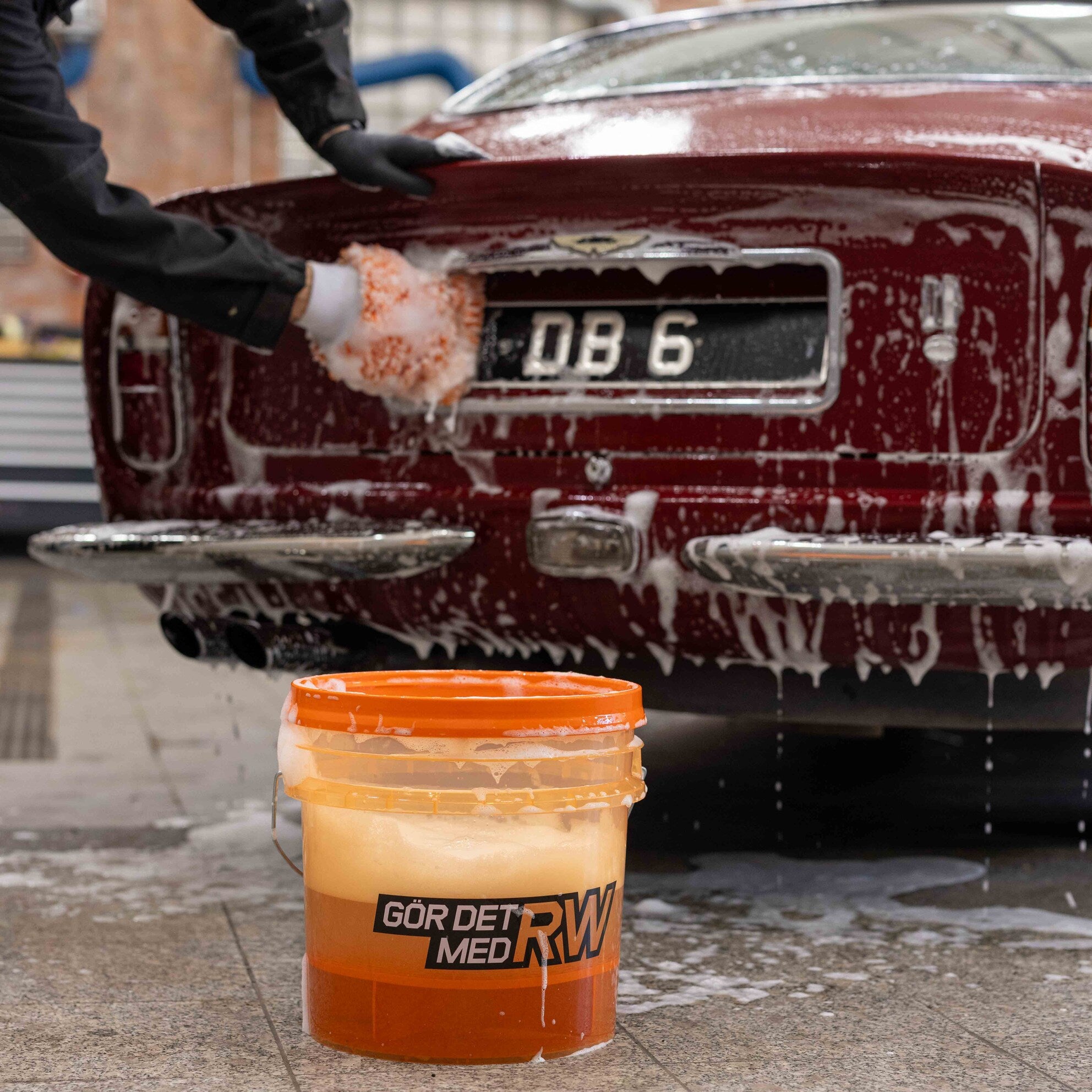 Tvätthink med Grit Guard RW - 16 L